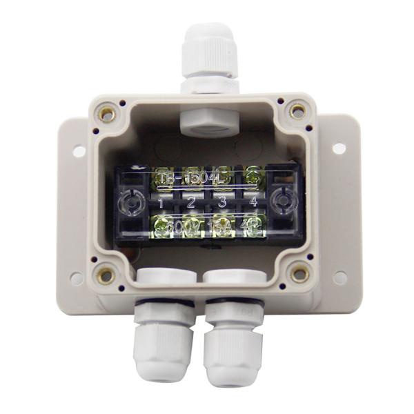 Electrical Enclosure Lighting Cable Junction Box 63*58*45mm with Connectors Wall Mount Waterproof