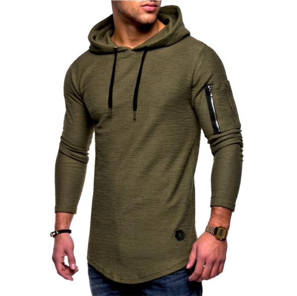 Custom Gym Full Face Zip Hoodie Sportswear Running Jacket Basketbal For Men