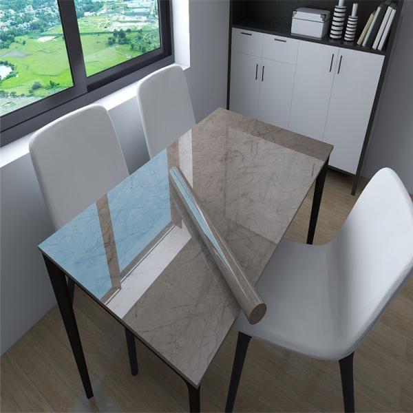 Waterproof PVC Marble Peel and Stick Wallpaper 3D Sticker for Kitchen and Bathroom Wall Decoration Mould-Proof and Durable