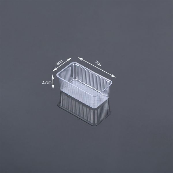 hengmaster food grage disposable Plastic biscuit disposable snack donut containers tray