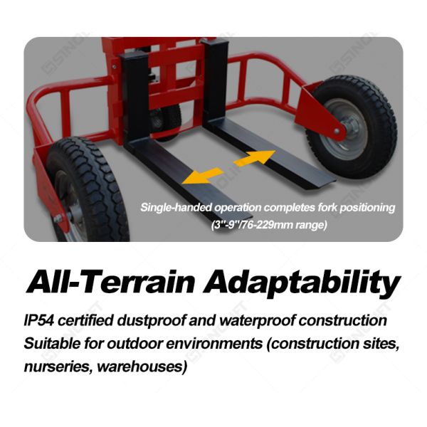 RP1500B All Terrain Heavy Duty Manual Pallet Truck