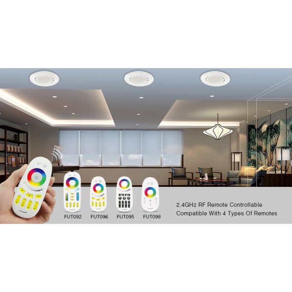 Milight Wifi 12W RGBW LED Downlight 2.4G RF remote RGBW All in one Lamp LED Ceiling Light with IOS Android APP