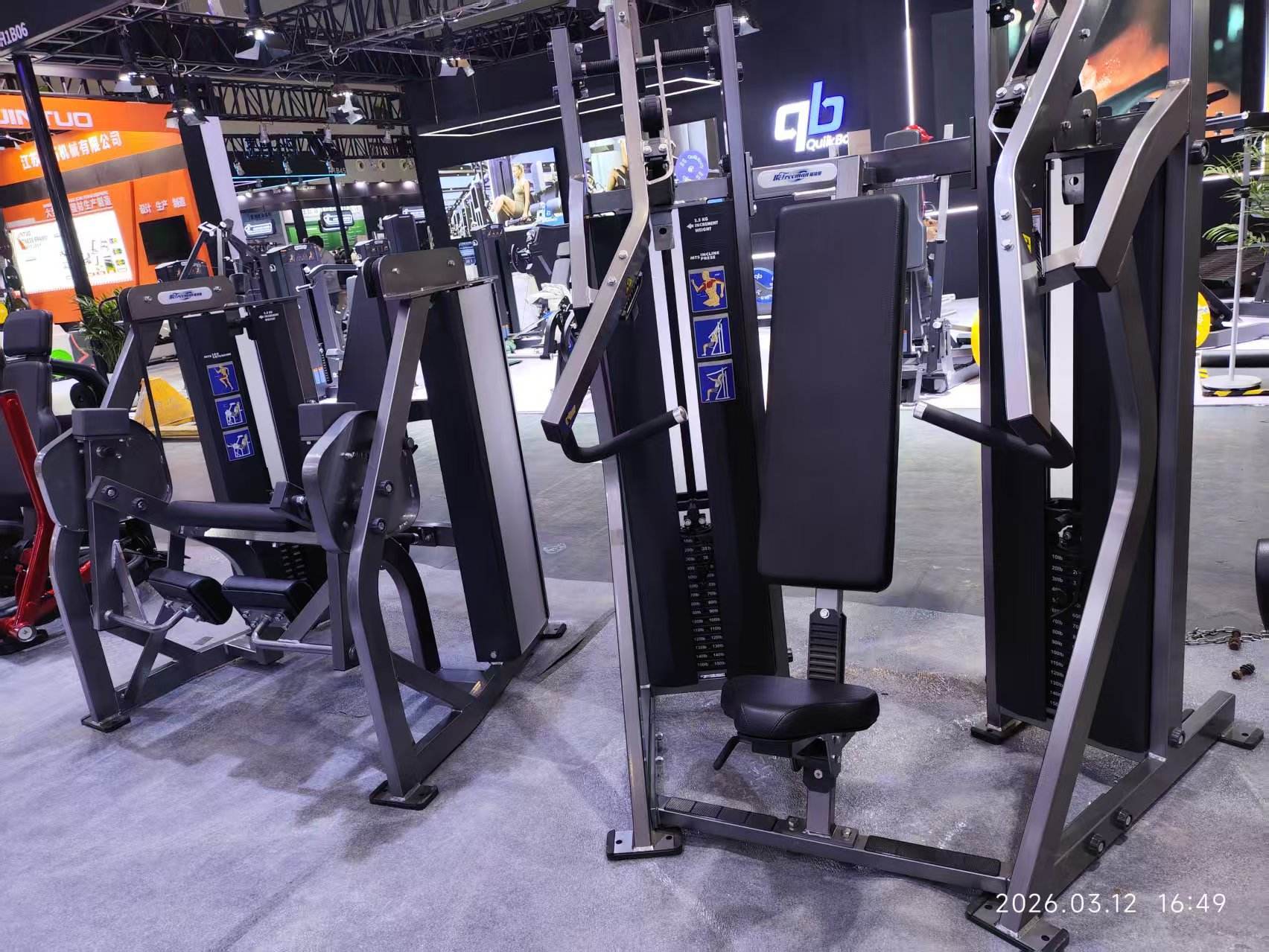 MTS 03 Incline Chest Press Machine | Commercial Pin Loaded Gym Chest Trainer