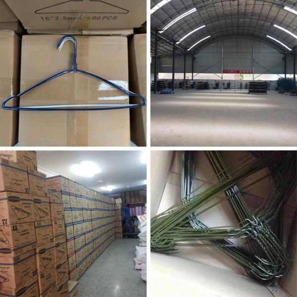 Notched Painting Wire Coat Hangers , Dry Cleaner Cloth Hanger Stainless Steel