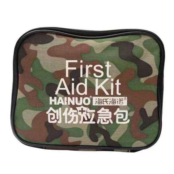Portable Camouflage Emergency DOT First Aid Kit for Medical Equipment Class II Approved