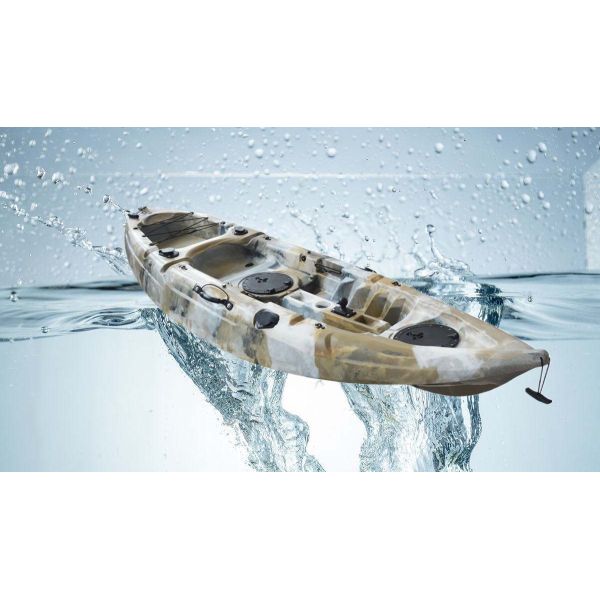 Горячий новый материал корпуса LLDPE дизайна сплавляется на каяке одиночный сидит на верхнем каноэ