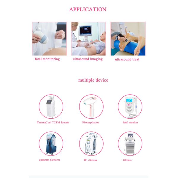 Медицинский гель соединения передачи ультразвука 250 Ml прозрачного расстворимого в воде полимера