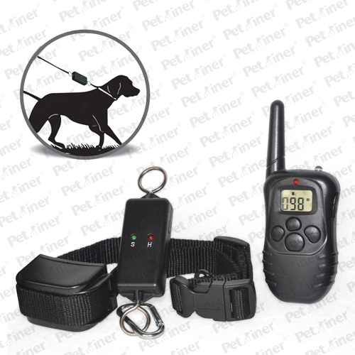 Reliable Remote Pet Training Collar , 300m Leash-Walking Training Collar With Transmitter