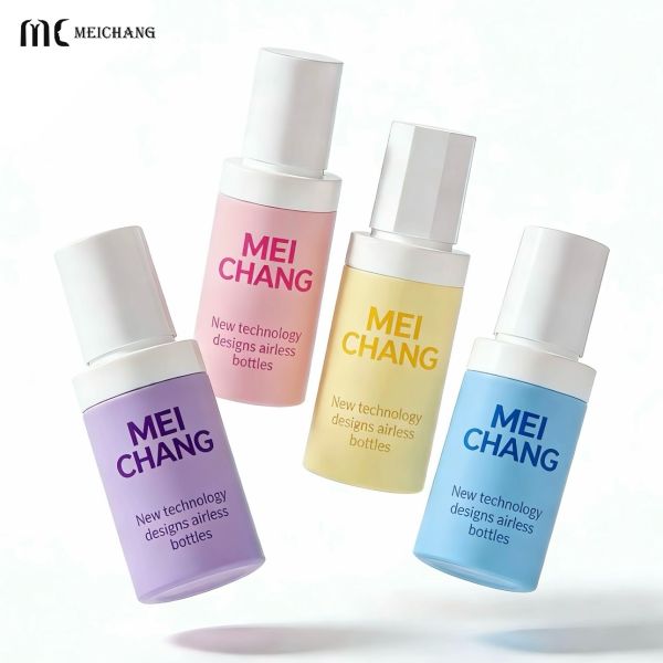 Eco-Friendly PP Material Airless Pump Bottle with Vacuum Fresh-Lock Tech and Customizable Logo for Skincare