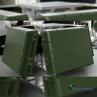Two Dimensional Four Sided Array Surveillance Radar for Security Warning and Protection