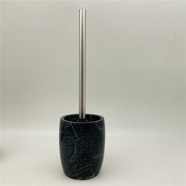 Круглый формы ванной столешницы аксессуары в большие цветы зеленый мрамор