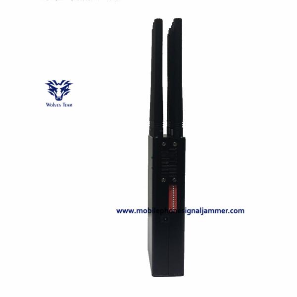 Handheld 12 frequency   wireless Signal Jammer GSM CDMA 3G 4G 5G  WiFi UHF VHF