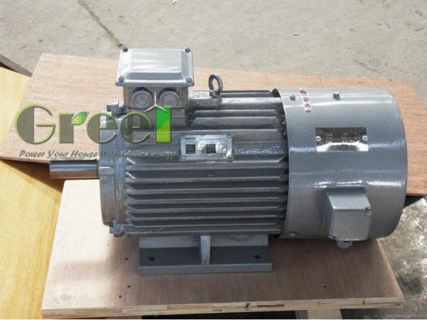 IP54 Horizontal Axis Low RPM Permanent Magnet Alternator 5kW