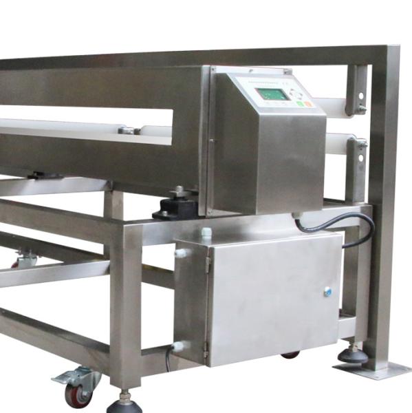 Inspeção da segurança alimentar do detector de metais da correia transportadora de fase monofásica garantia de 1 ano