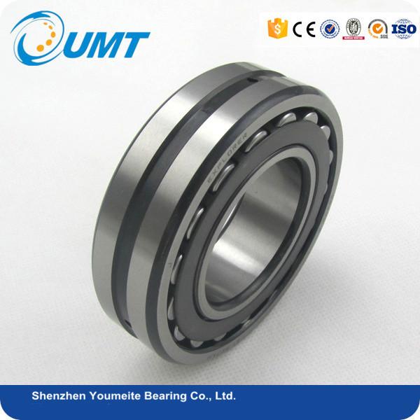 Railway Vehicle Spherical Roller Bearing 22206 , Steel Brass Nylon Cage