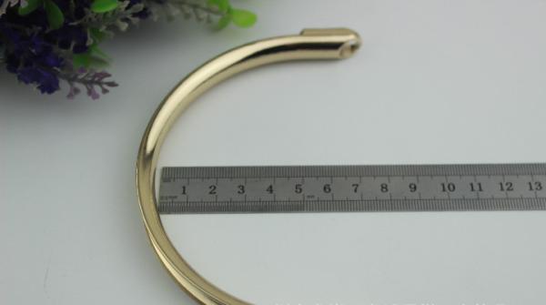 RLOVE profession zinc alloy 2 color bag metal handle for bag fitting