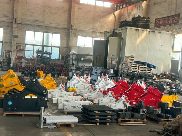 75mm Chisel Excavator Rock Breaker For Mini Excavator ISO CE Approved