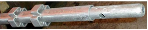 Vertical pregalvanized modular scaffold system for Stair , ladder , wall pipe