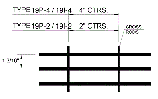 Swage Locked T6063 Aluminum Bar Grating Garden Safety Walkway For Construction