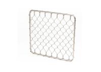 X - Tendez la barrière architecturale flexible de maille de câble de diamant avec le cadre rond de tube