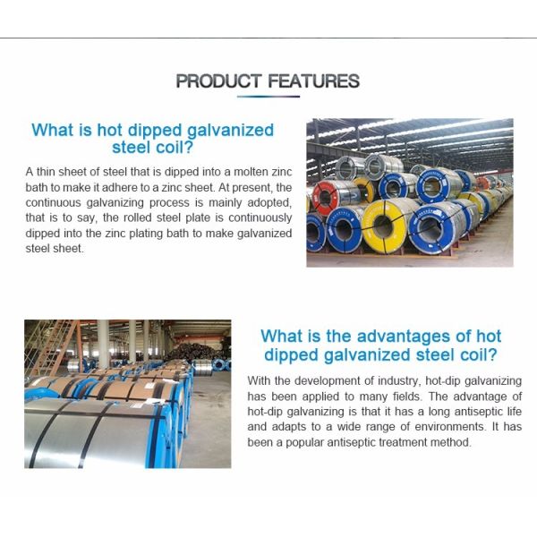 600mm PPGI Galvanized Steel Coil Prepainted SPCC SECC DX51 G90