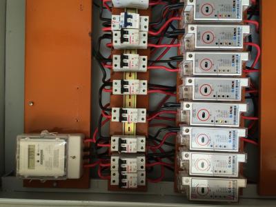 Mozambique Din Rail Single Phase Prepaid Electricity Meter with Split CIU