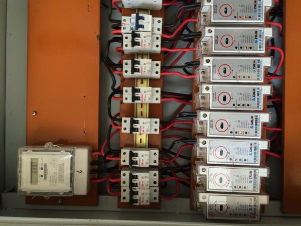Mozambique Din Rail Single Phase Prepaid Electricity Meter with Split CIU
