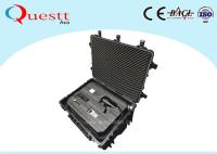 Líquido de limpeza móvel 100W handheld do laser da fibra do caso 200W MOPA de Bluetooth