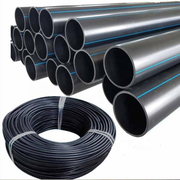 Compressed Gases HDPE PE Pipe 150mm , Polyethylene HDPE Sprinkler Irrigation Pipe
