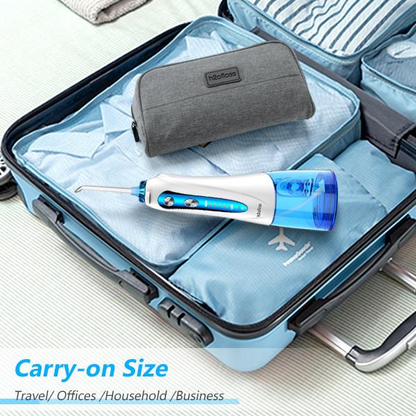 H2ofloss Upgraded Cordless Dental Teeth Irrigator Ultrasonic Water Floss Portable Water Flosser Electric Ipx7 Water Irrigator