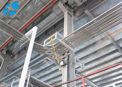 High Speed Plastic Central Conveying System 6 T / H Capacity Silvery Color