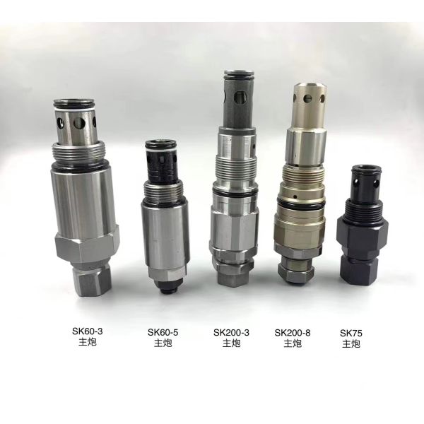 Hydraulic Construction Equipment Parts , Excavator Main Relief Valve