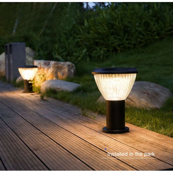 100lm умирают открытый сад солнечное светлое IP65 литого алюминия водоустойчивый