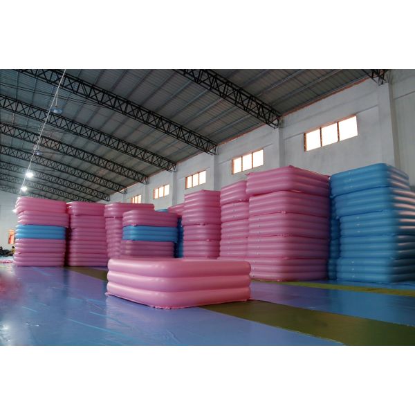 AJUNION PVC Inflatable Volleyball Pool Floating Swimming Float for Max Capacity ＞500kg