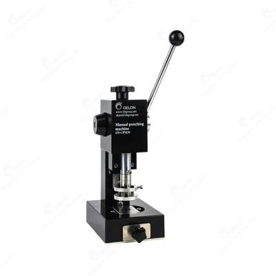 Máquina manual do conjunto de pilha da moeda da máquina de perfuração para a pesquisa do laboratório