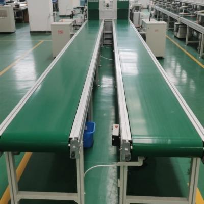 Flexible Bilateral Assembly Line Belt Conveyor for Collaborative Workflows