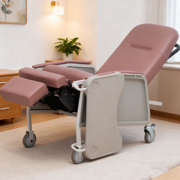 Non-Electric Manual Back & Leg Recliner Durable Geriatric Armchair