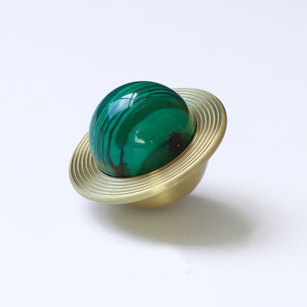 Fashion Unique Planet Drawer Pulls Brass Kitchen Cabinet Knob Handles