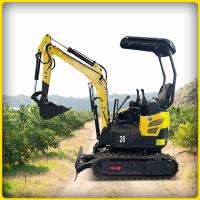 2 Ton Mini Crawler Excavator Digging Machines para construir/construção