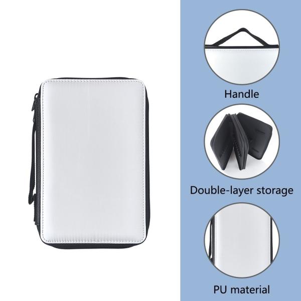 Big Capacity Waterproof Sublimation Pencil Pouch Stationery Storage Bag