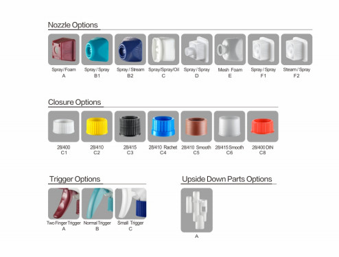 Площадная кислотоустойчивая распылительница 28 мм 28 400 распылитель для полировки мебели