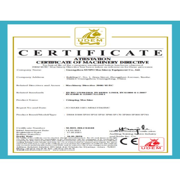 Guangzhou Xunpo Machinery Equipment Co., Ltd.