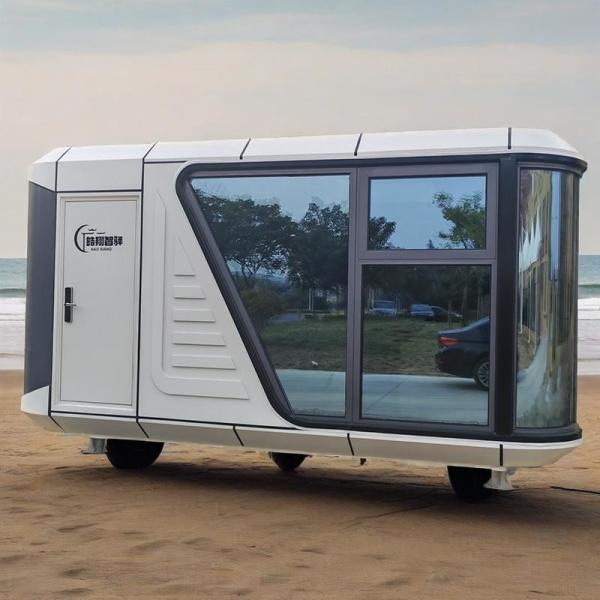 Movable Panoramic Skylight Space Capsule House Outdoor
