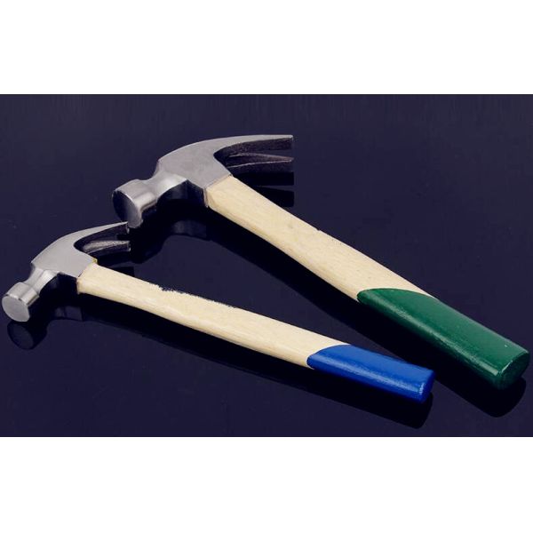 Polishing and Lacquer Surface Wooden Handle Forged Steel Claw hammer