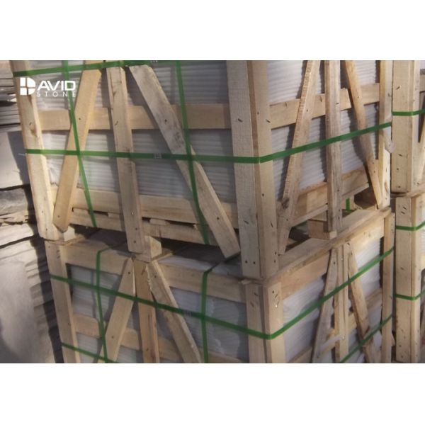 Natural Surface Purple Sandstone Stone Paving Slabs Anti Slip 9x9x18cm