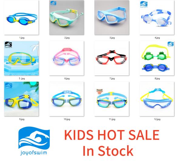 Wholesale Kids Swimming Goggles with Anti-Fog UV Protection and Silicone Comfort for Competitive Swimming