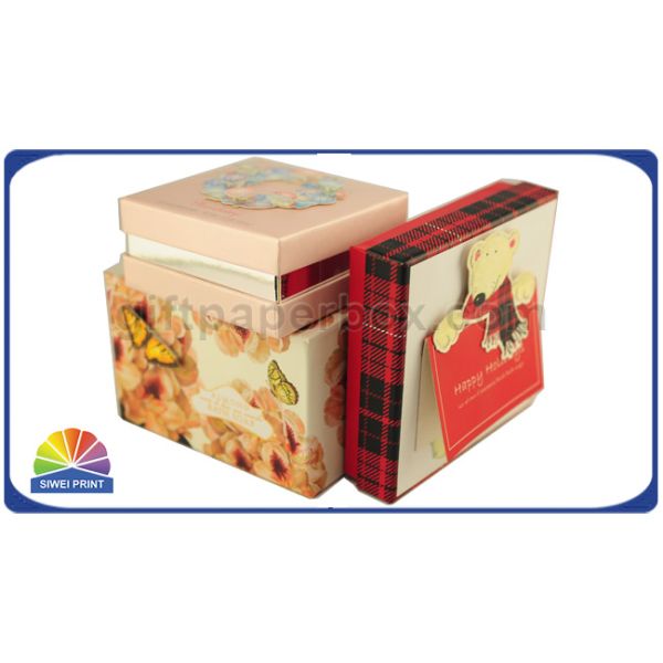 Плечо и шея творческой подарочной коробки бумаги бомбы ванны горячее штемпелюя