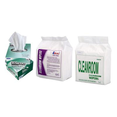 Polyester Blend 68g SMT Stencil Cleaning Wiper A grade cleanroom wipes
