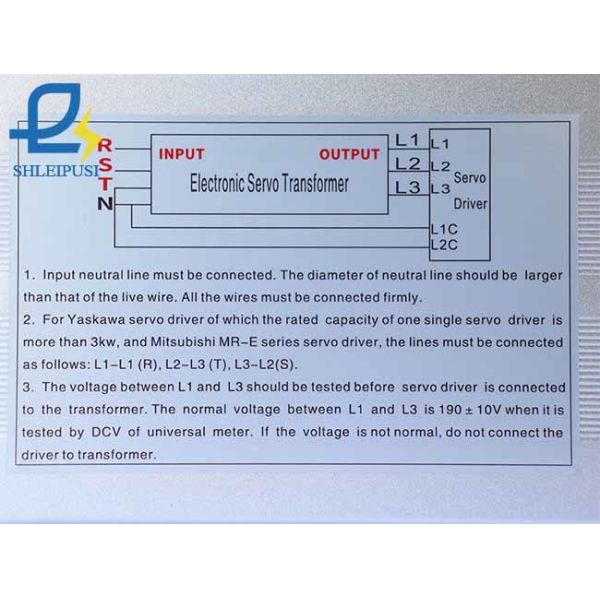 Three Phase Servo Voltage Transformer 5KVA Rated Capacity 380V