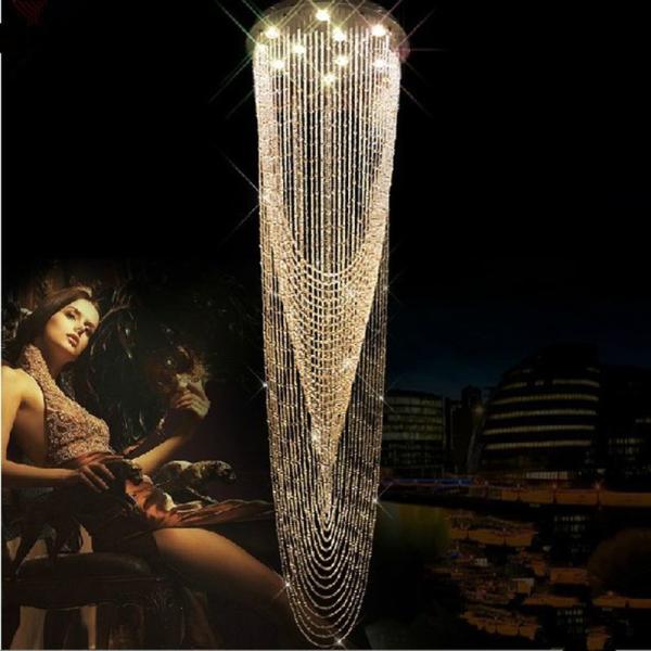 Pretty Round chandeliers For Stairs Project Lighting (WH-CY-13)